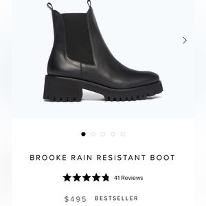 Freda Salvador Black Brooke Boot NWT size 7.5